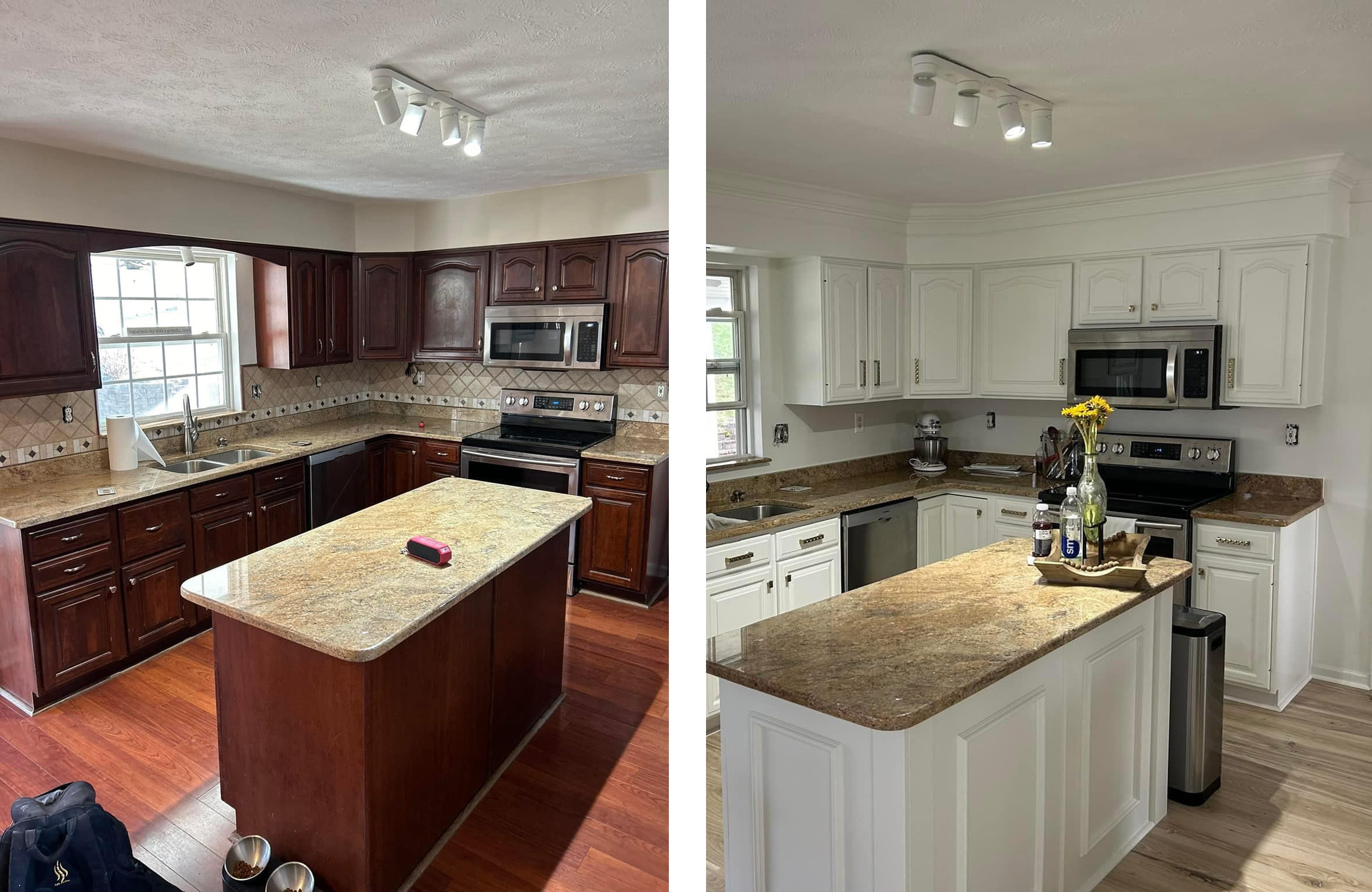 professional kitchen painting
